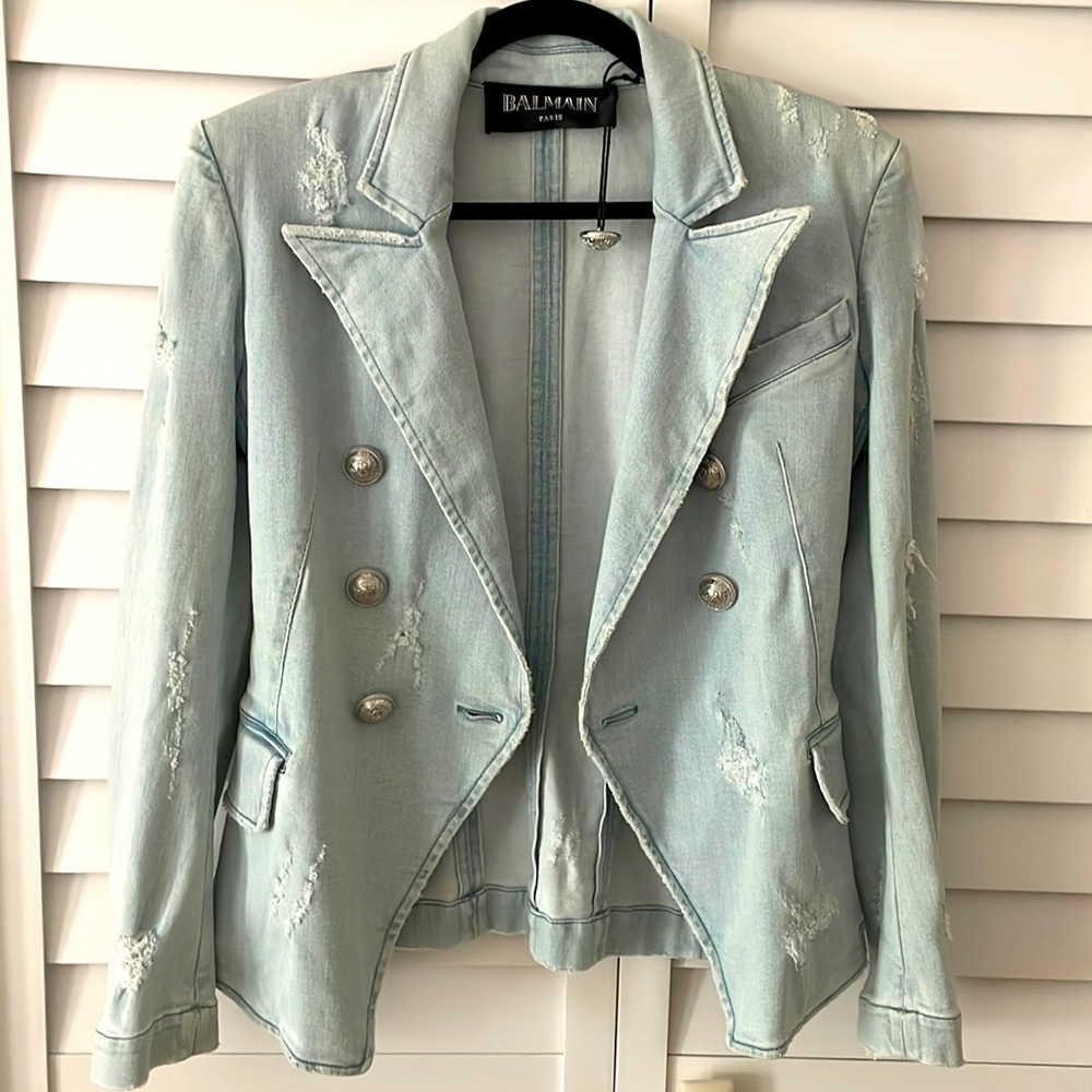 BALMAIN DENIM JACKET